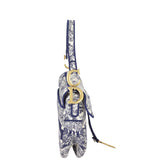 Dior Saddle Bag Toile de Jouy Embroidered