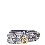Dior Saddle Bag Toile de Jouy Embroidered