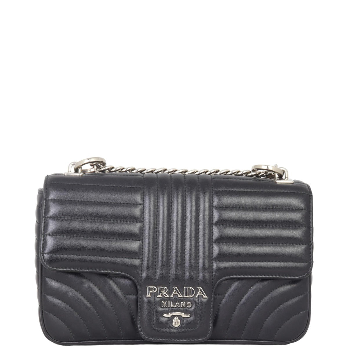 Prada Diagramme Medium Shoulder Bag