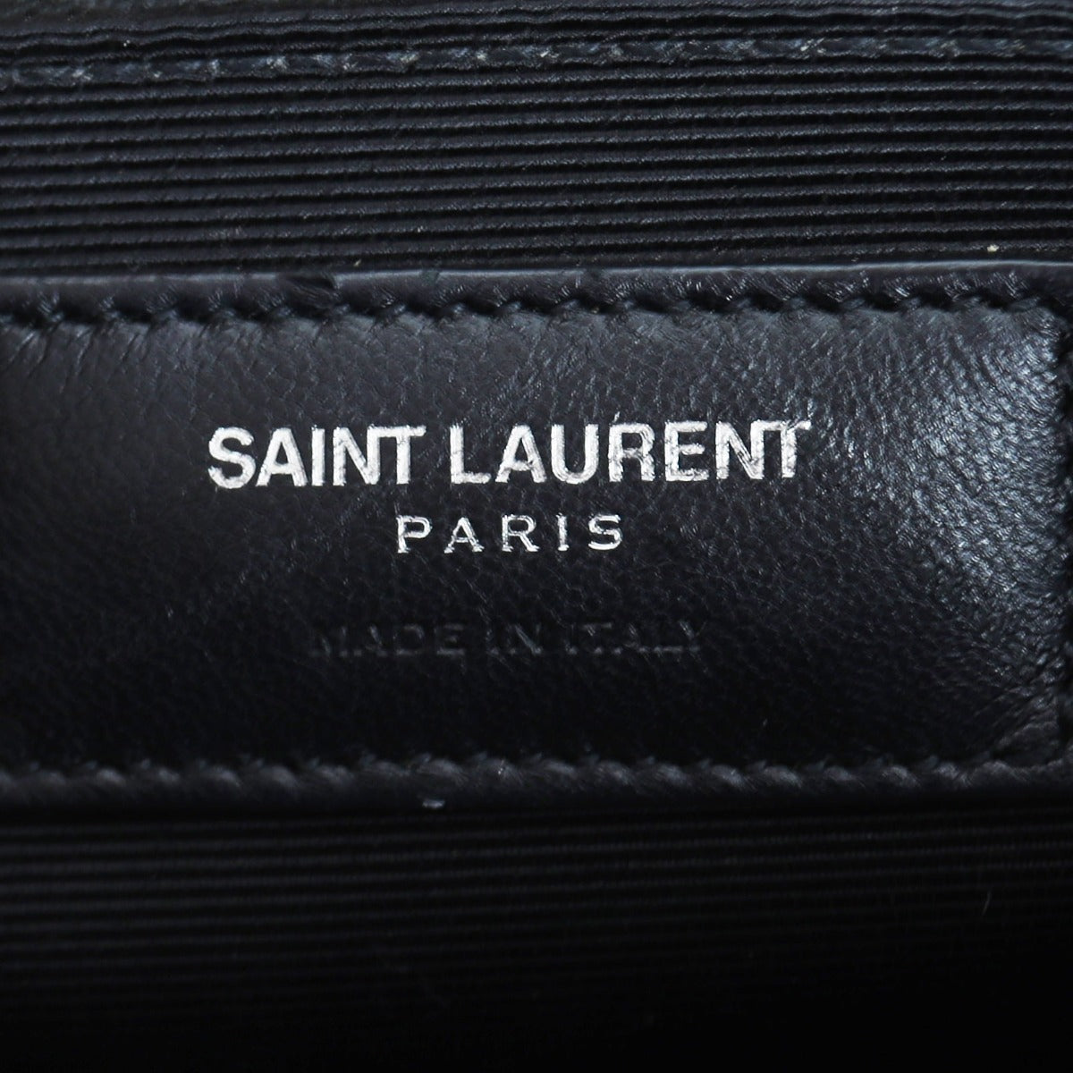 Saint Laurent Sac de Jour Large Interior Stamp