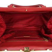 Prada Safiano Lux Frame Bag