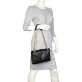 Saint Laurent Monogram Mix Matelasse Envelope Chain Bag Medium