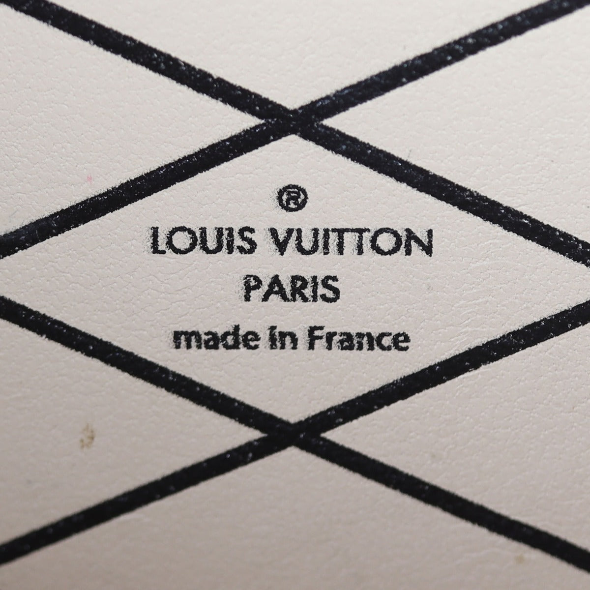 Louis Vuitton Petite Malle Monogram (different strap) Interior Stamp
