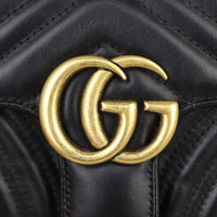 Gucci GG Marmont Matelasse Mini Shoulder Bag Hardware