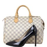 Louis Vuitton Speedy 30 Damier Azur