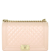 Chanel Boy New Medium Patent