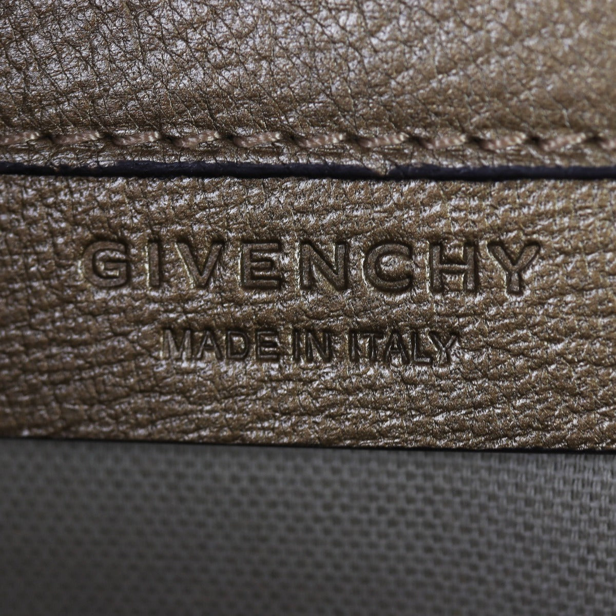 Givenchy Antigona Envelope Clutch Interior Stamp