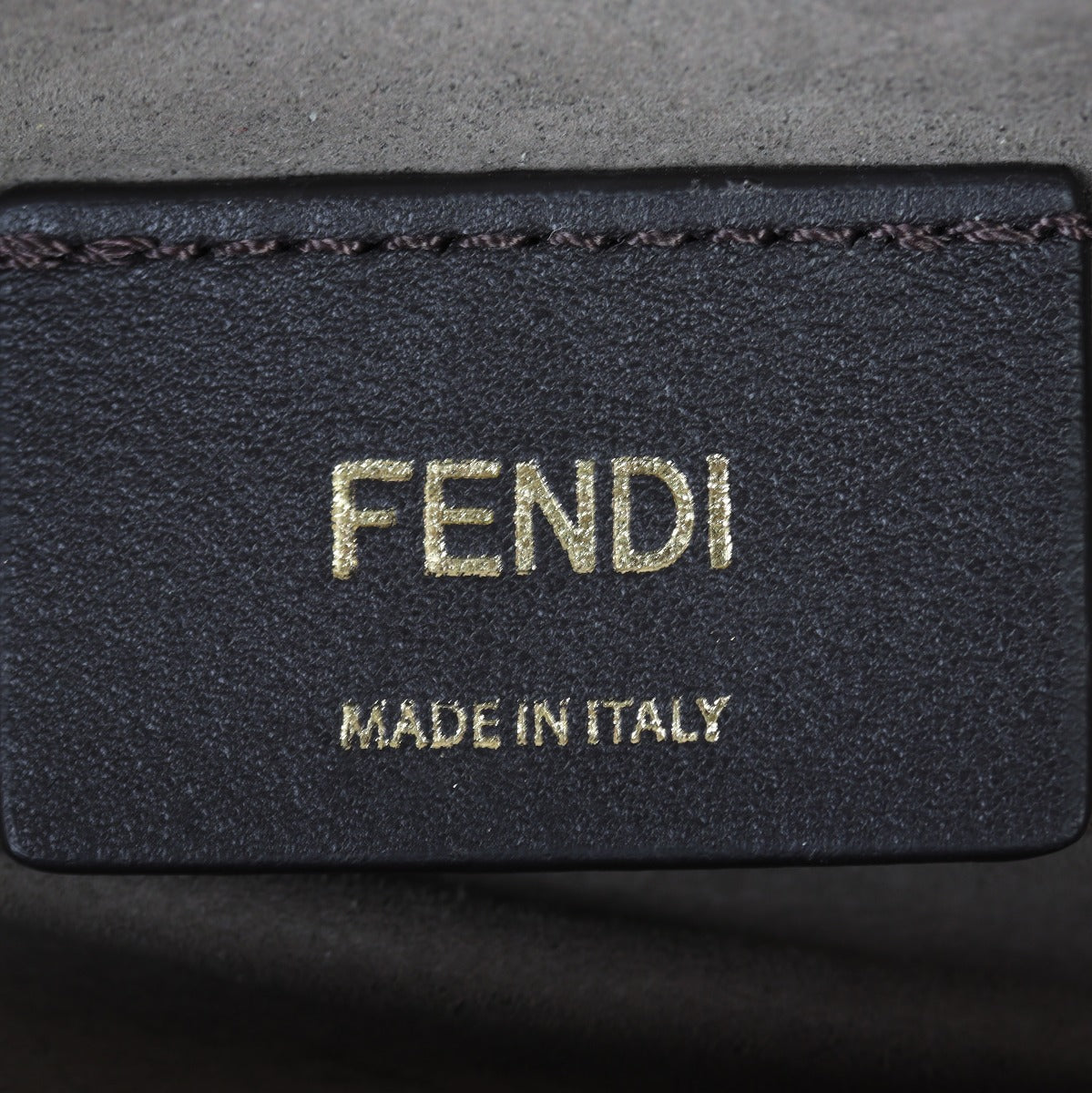 Fendi Mon Tresor Bucket Bag Interior Stamp