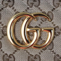 Gucci GG Canvas Marmont Small Camera Bag Hardware