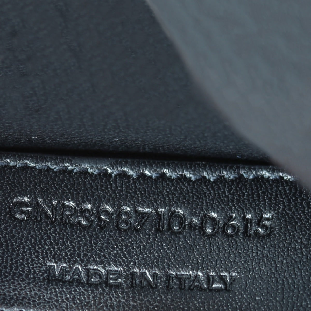 Saint Laurent Sac de Jour Baby Lizard Embossed Date Code