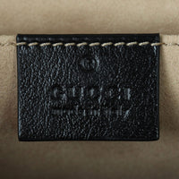 Gucci GG Canvas Marmont Small Camera Bag Interior Stamp