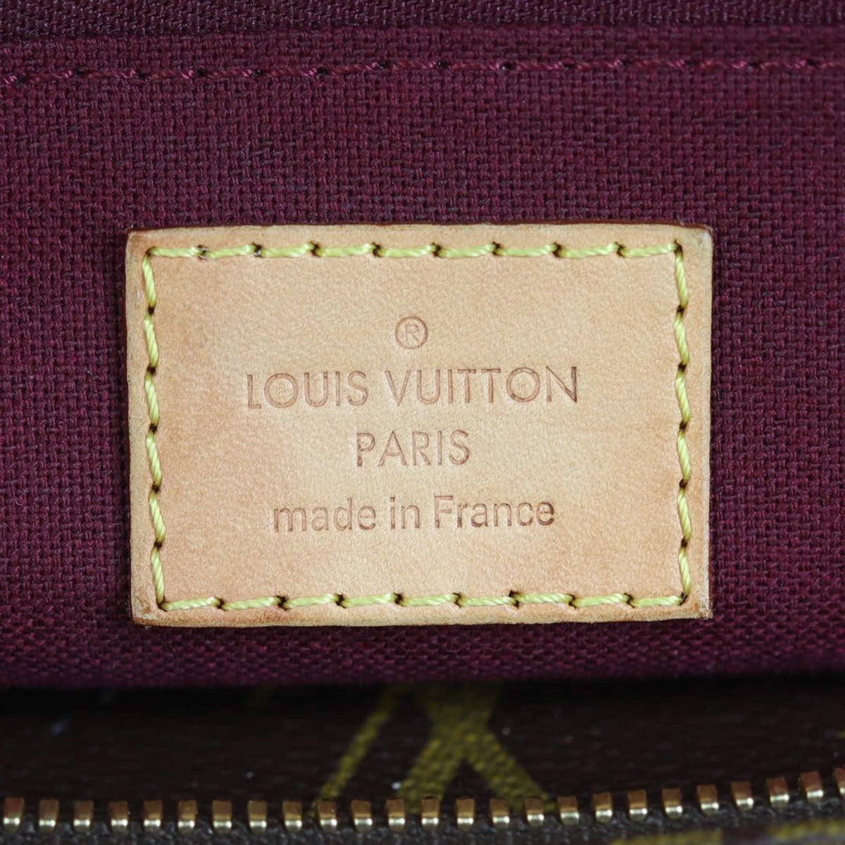 Louis Vuitton Raspail MM Monogram Interior Stamp