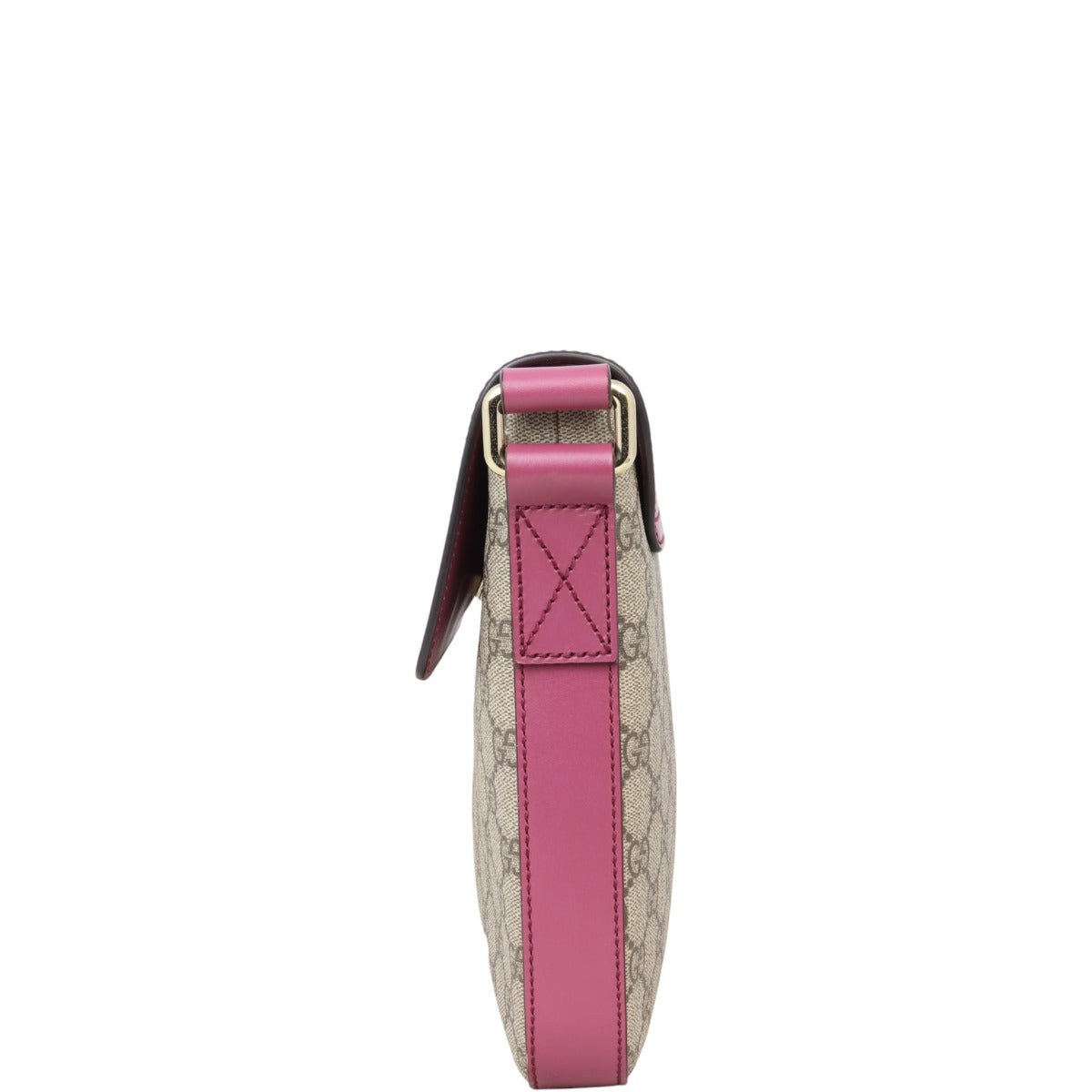 Gucci GG Supreme Leather Flap Shoulder Bag