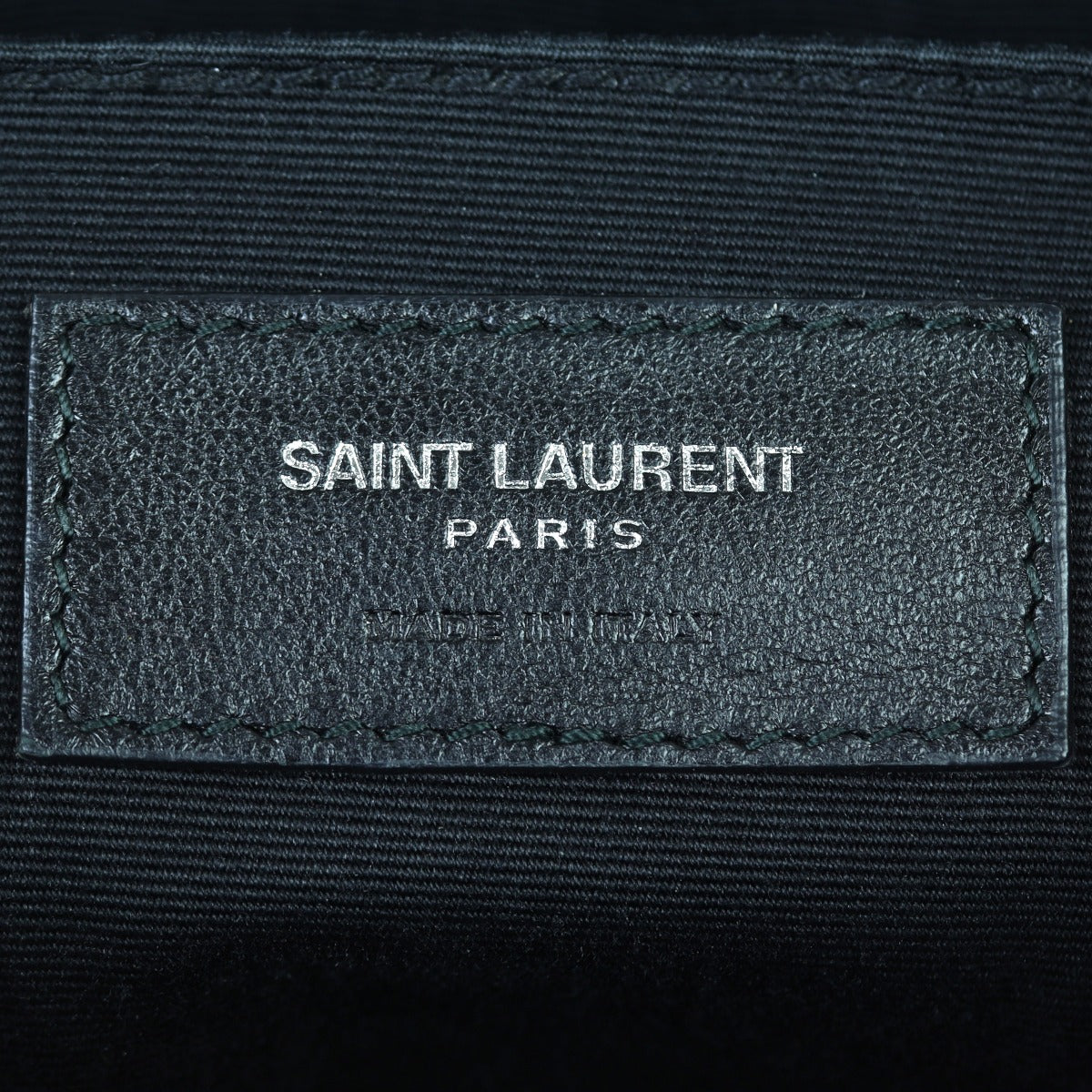 Saint Laurent Lou Camera Bag Interior Stamp
