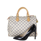 Louis Vuitton Speedy 30 Damier Azur