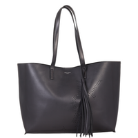 Saint Laurent Perforated East West Shopping Tote