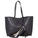 Saint Laurent Perforated East West Shopping Tote