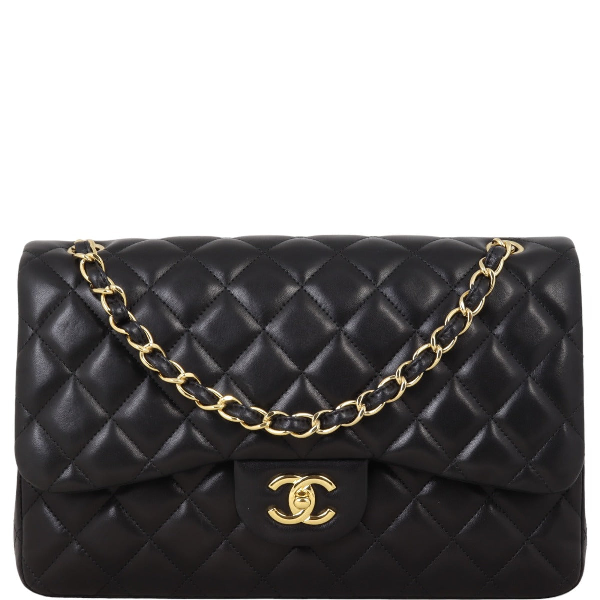 Chanel Classic Double Flap Jumbo | Black