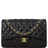 Chanel Classic Double Flap Jumbo | Black