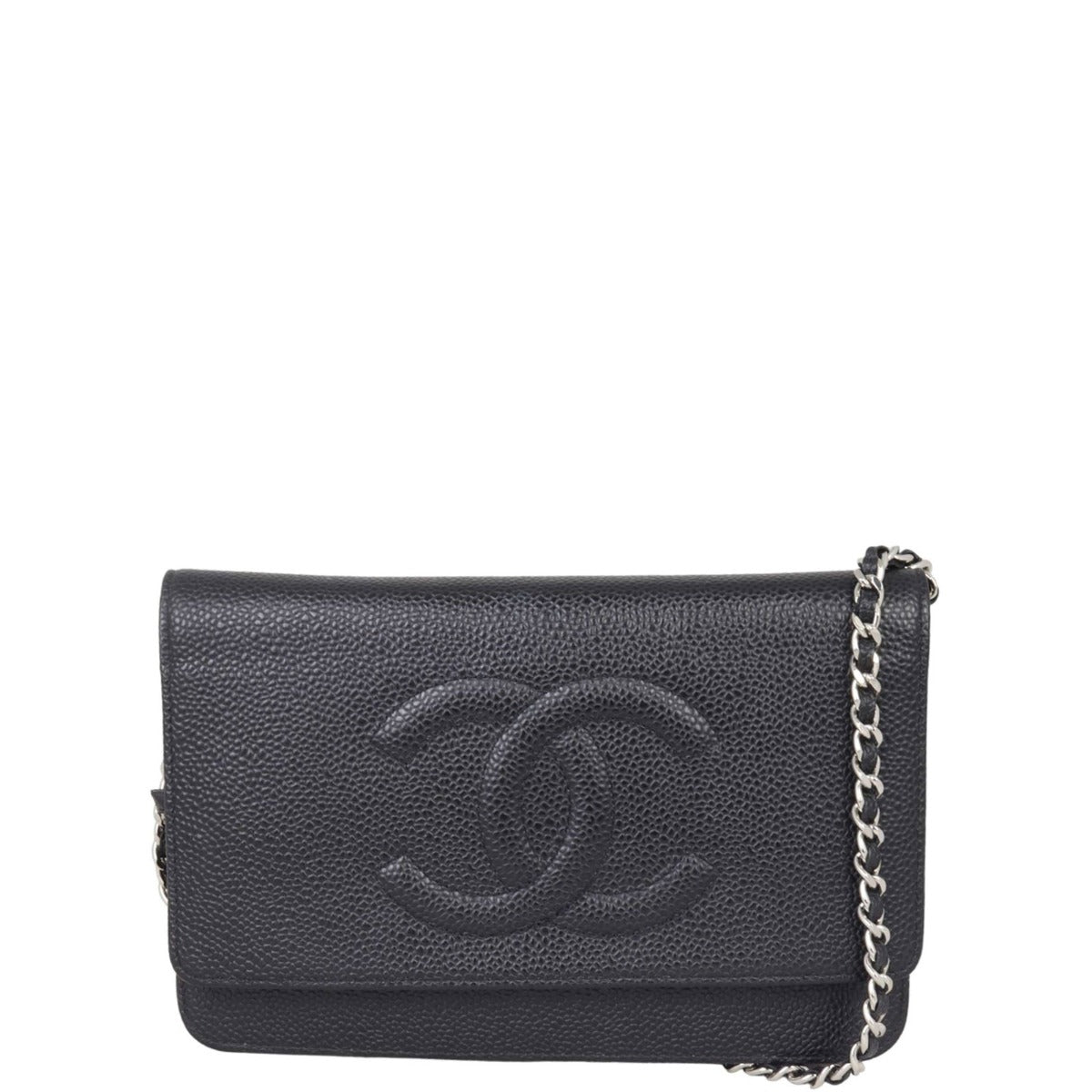 Chanel Timeless Wallet on Chain | Black Caviar
