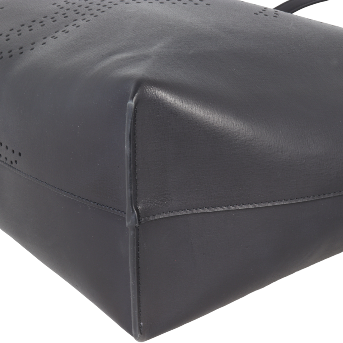 Saint Laurent Perforated East West Shopping Tote