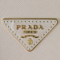 Prada Saffiano Lux Galleria Double Zip Tote Medium Hardware