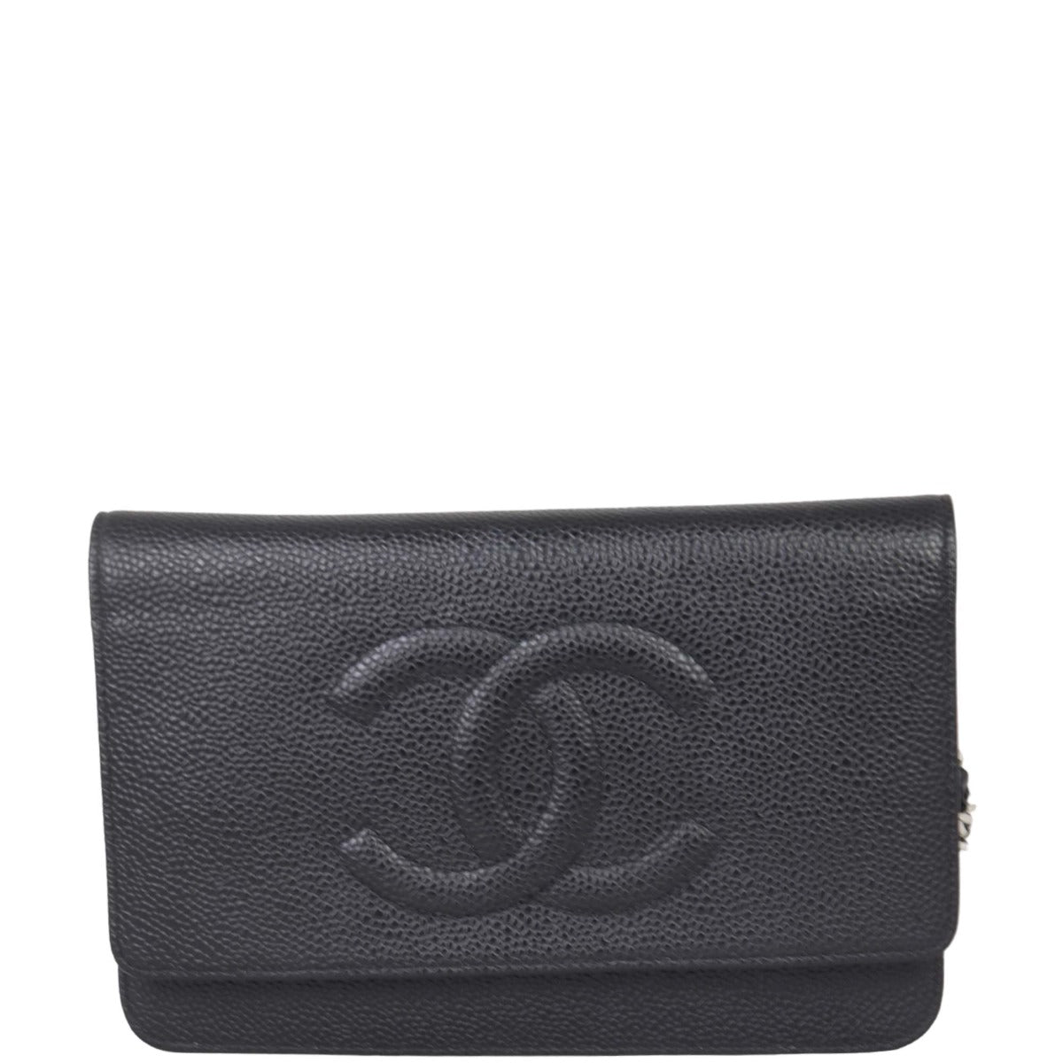 Chanel Timeless Wallet on Chain | Black Caviar