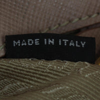 Prada Saffiano Lux Galleria Double Zip Tote Medium Interior Stamp