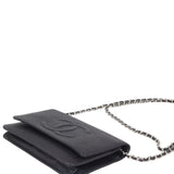Chanel Timeless Wallet on Chain | Black Caviar