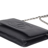 Chanel Timeless Wallet on Chain | Black Caviar