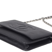 Chanel Timeless Wallet on Chain | Black Caviar