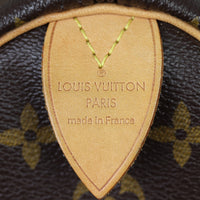 Louis Vuitton Speedy 35 Monogram Stamp