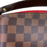 Louis Vuitton Graceful MM Damier Ebene Cracks