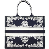 Dior Book Tote Large Cornely Embroidered