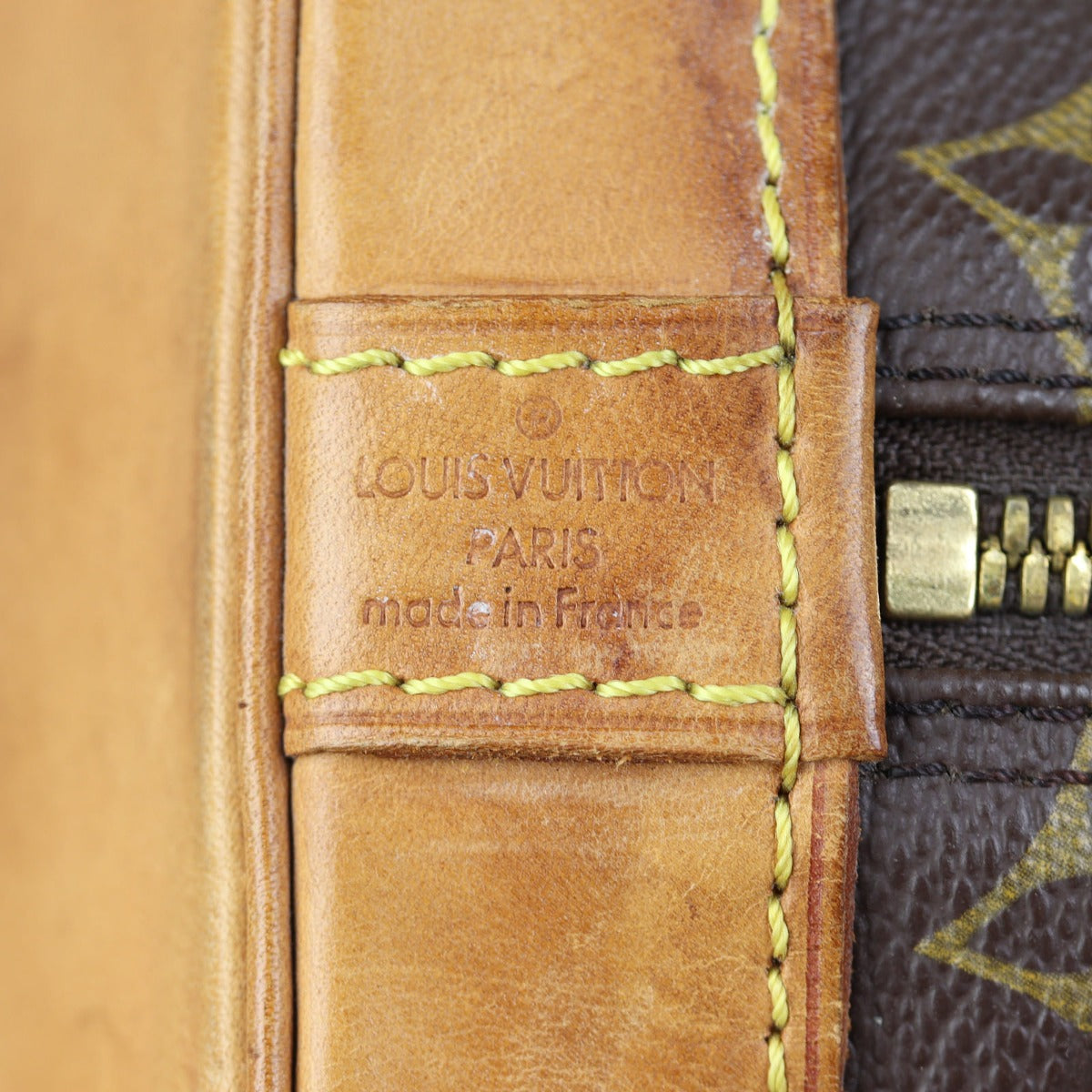 Louis Vuitton Alma PM Monogram Stamp