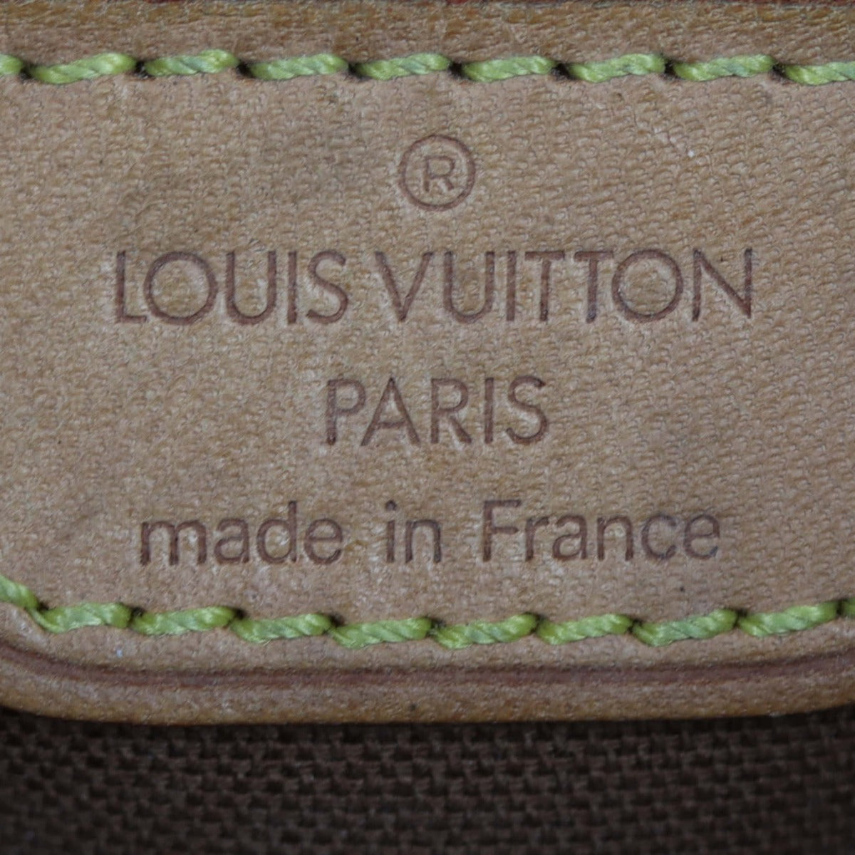 Louis Vuitton Trotteur Monogram Interior Stamp