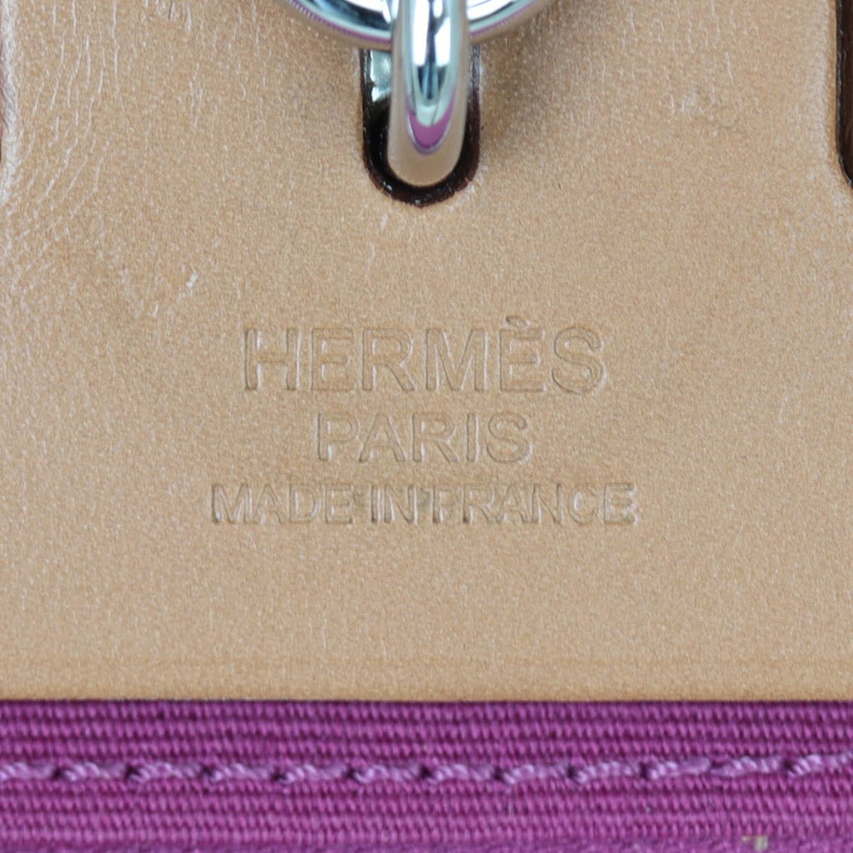 Hermes Herbag Zip 31 Bag Interior Stamp