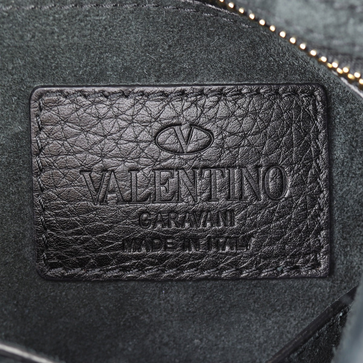Valentino My Rockstud Top Handle Interior Stamp