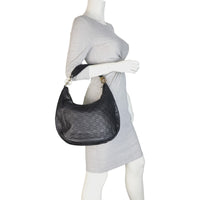 Gucci Guccissima GG Twins Hobo