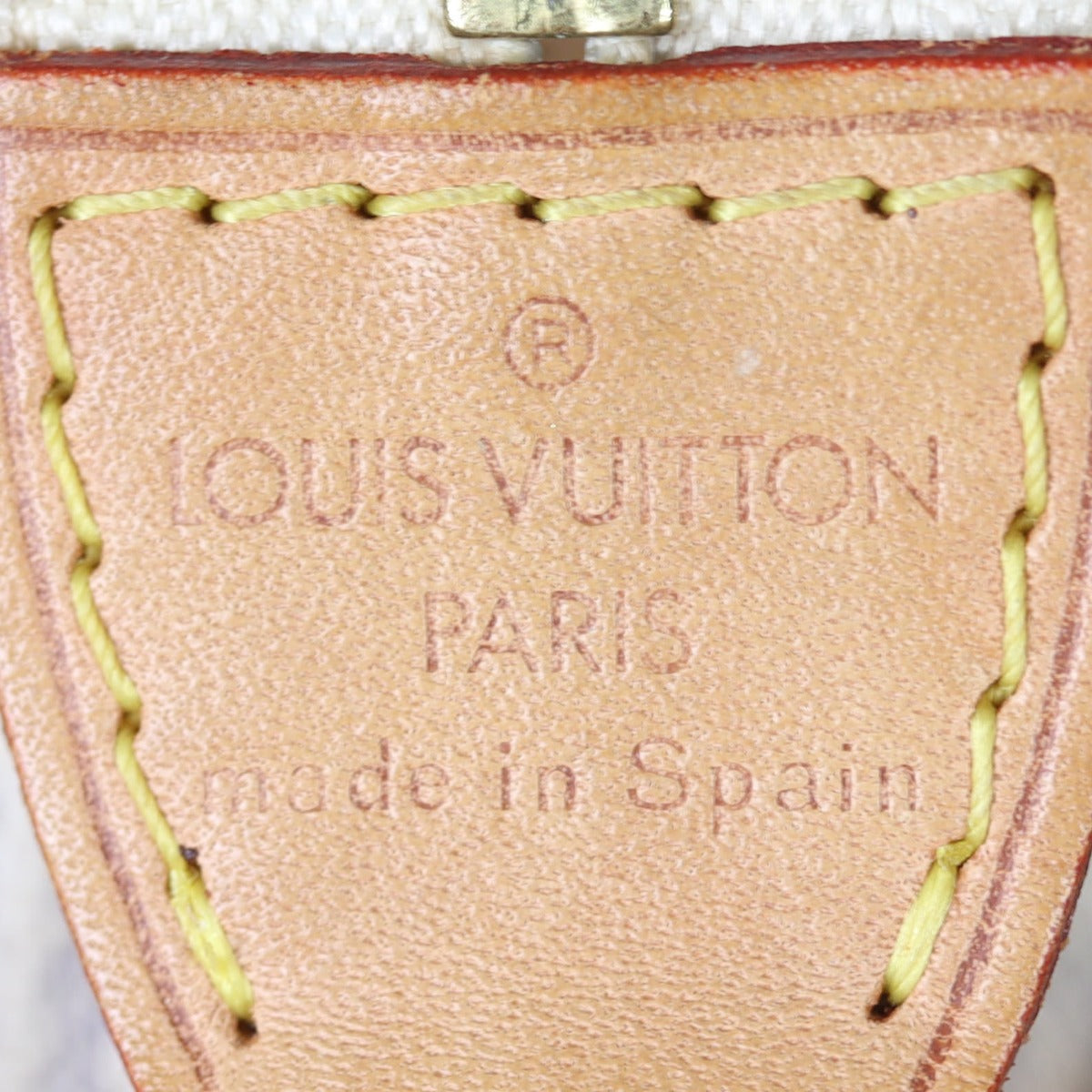 Louis Vuitton Pochette Accessories Damier Azur Interior Stamp
