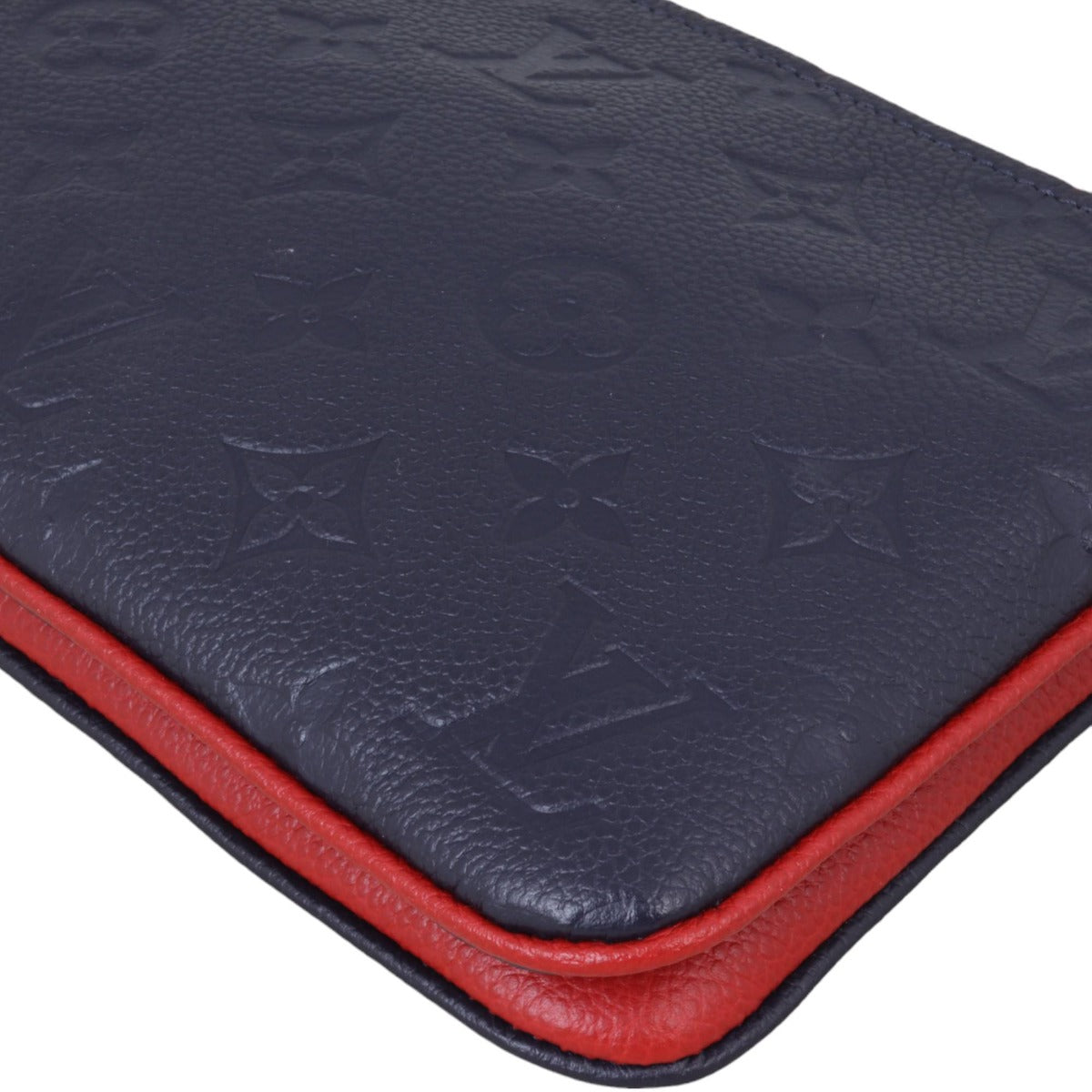 Louis Vuitton Double Zip Pochette Monogram Empreinte