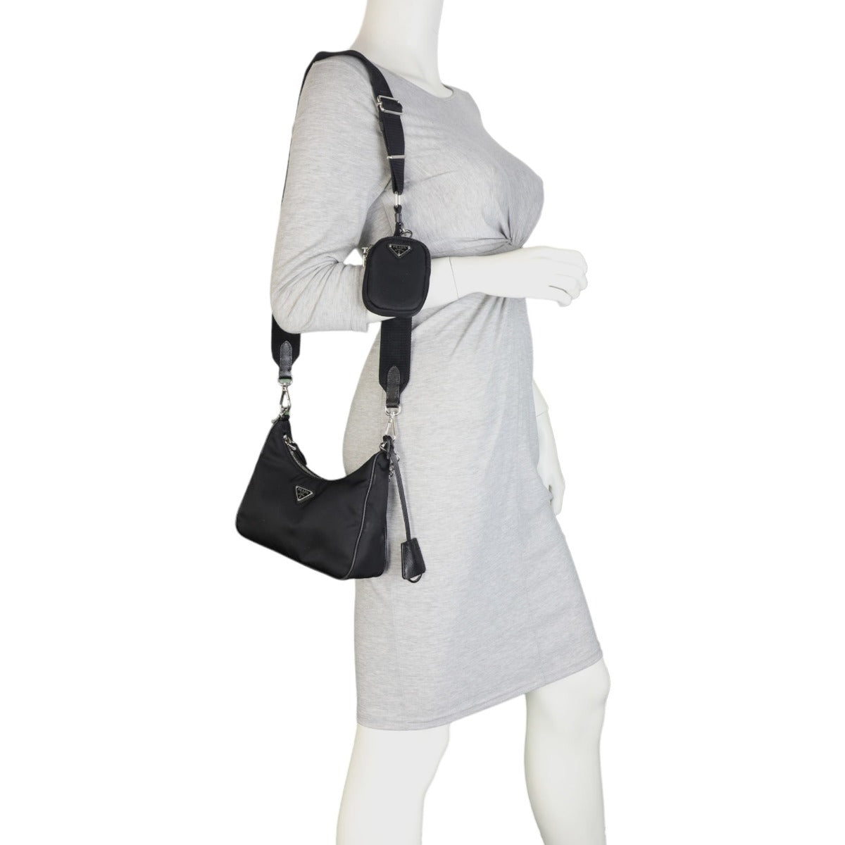 Prada Re-Edition 2005 Tessuto Shoulder Bag