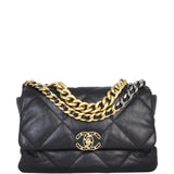 Chanel 19 Flap Bag Large | Gold hardware