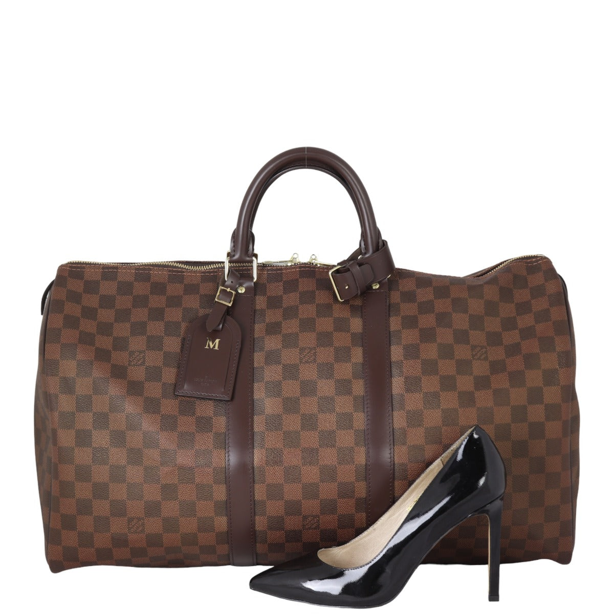 Louis Vuitton Keepall 50 Damier Ebene