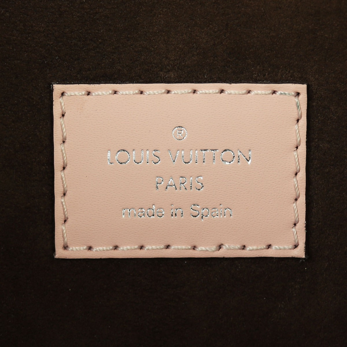 Louis Vuitton Cluny MM Epi (pink) Interior Stamp