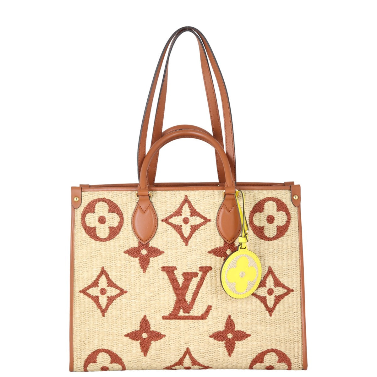 Louis Vuitton OnTheGo MM Monogram Raffia Giant
