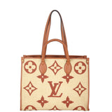 Louis Vuitton OnTheGo MM Monogram Raffia Giant