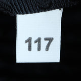 Prada Saffiano City Calf Esplanade Medium (dark grey and black) Tag