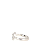 Bvlgari Flip 18k White Gold Onyx and Diamond Ring