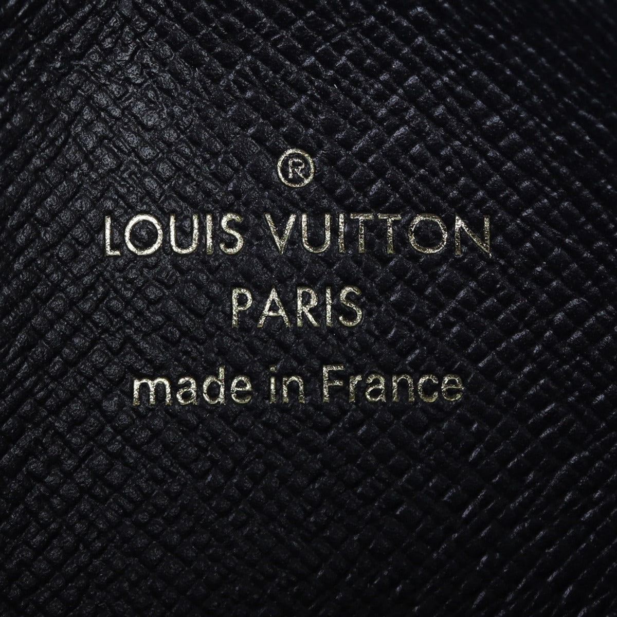 Louis Vuitton Trio Pouch Reverse Monogram Interior Stamp